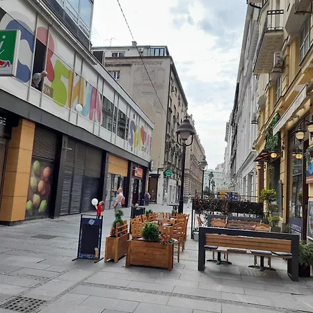 Suite In Central Pedestrian Zone Belgrad Exterior foto