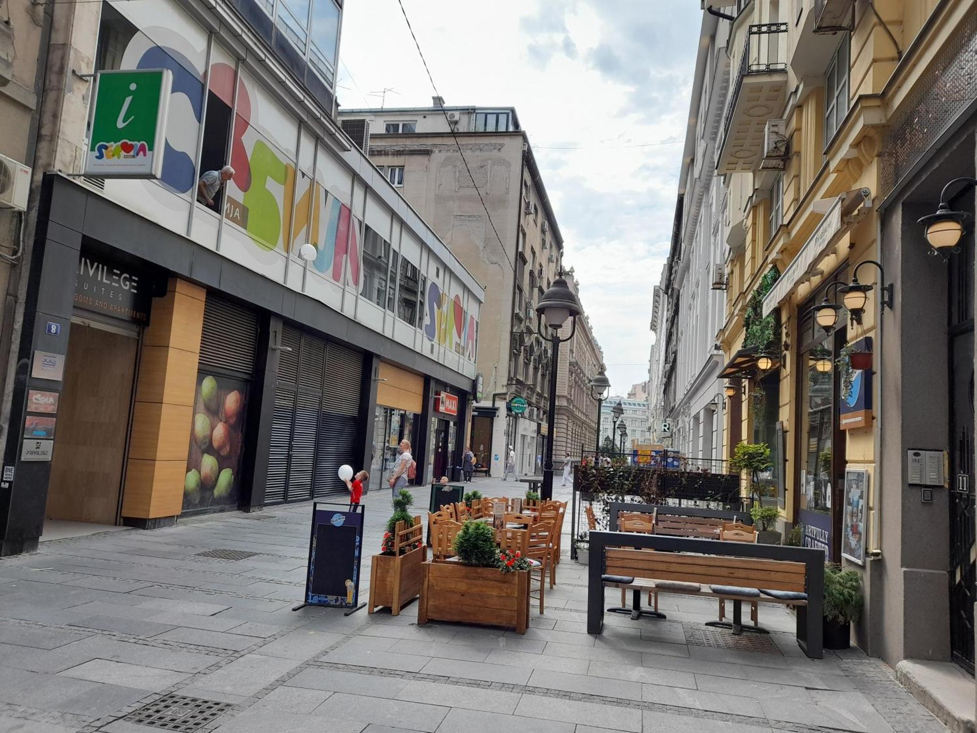In Pedestrian Zone Белград
